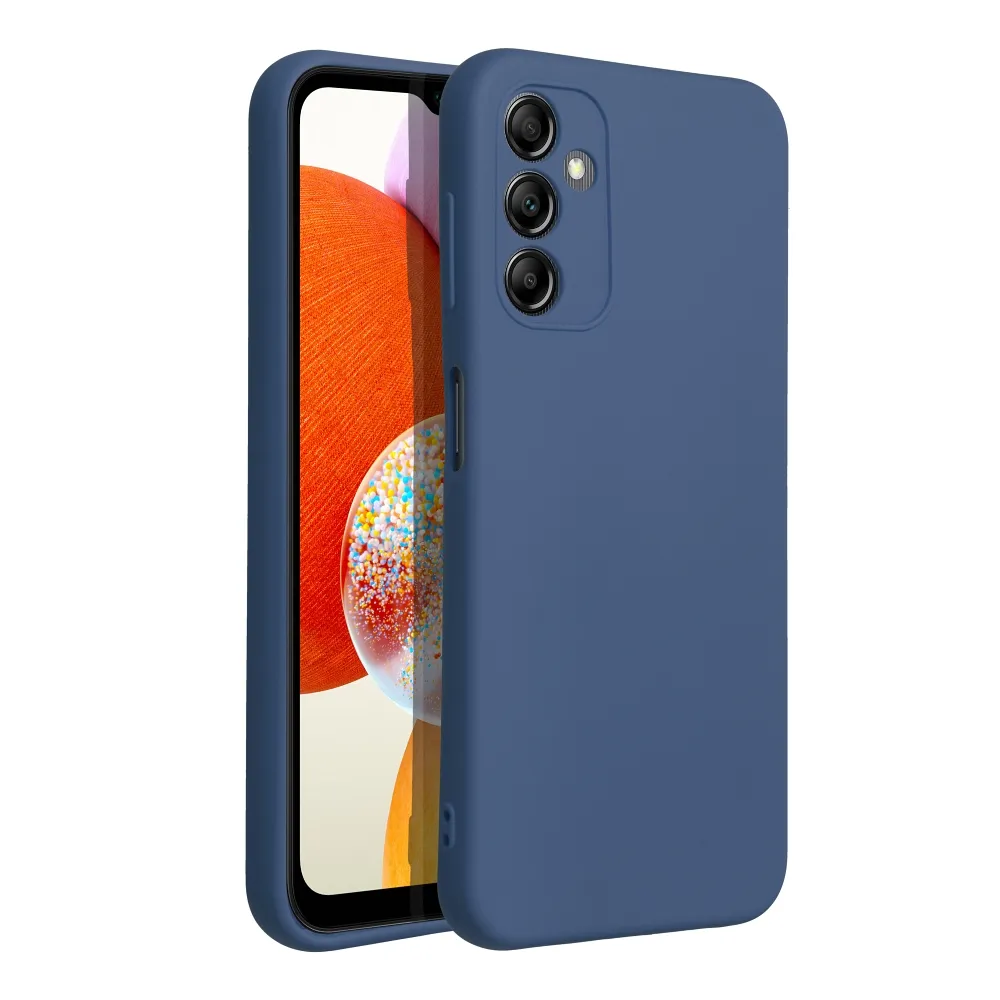 Case passend für Samsung A14 5G / A14 4G Silicone blue
