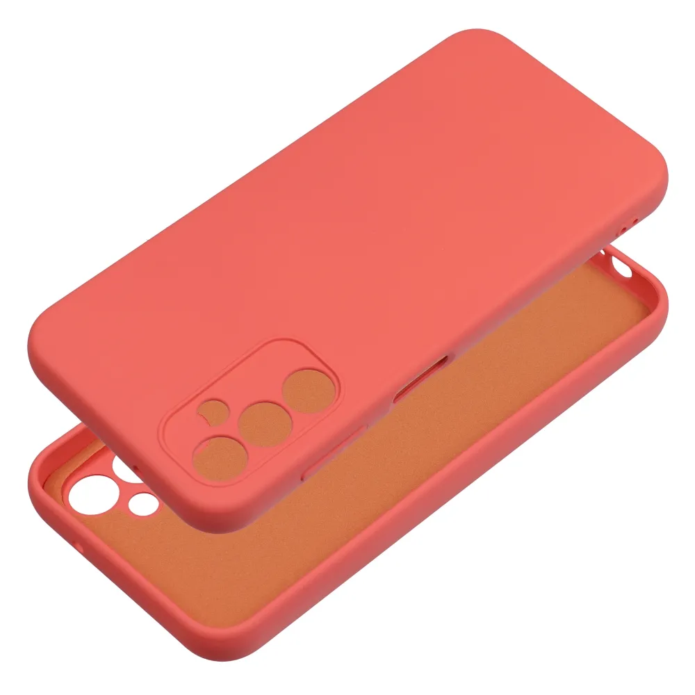 Case passend für Samsung A14 5G / A14 4G Silicone peach