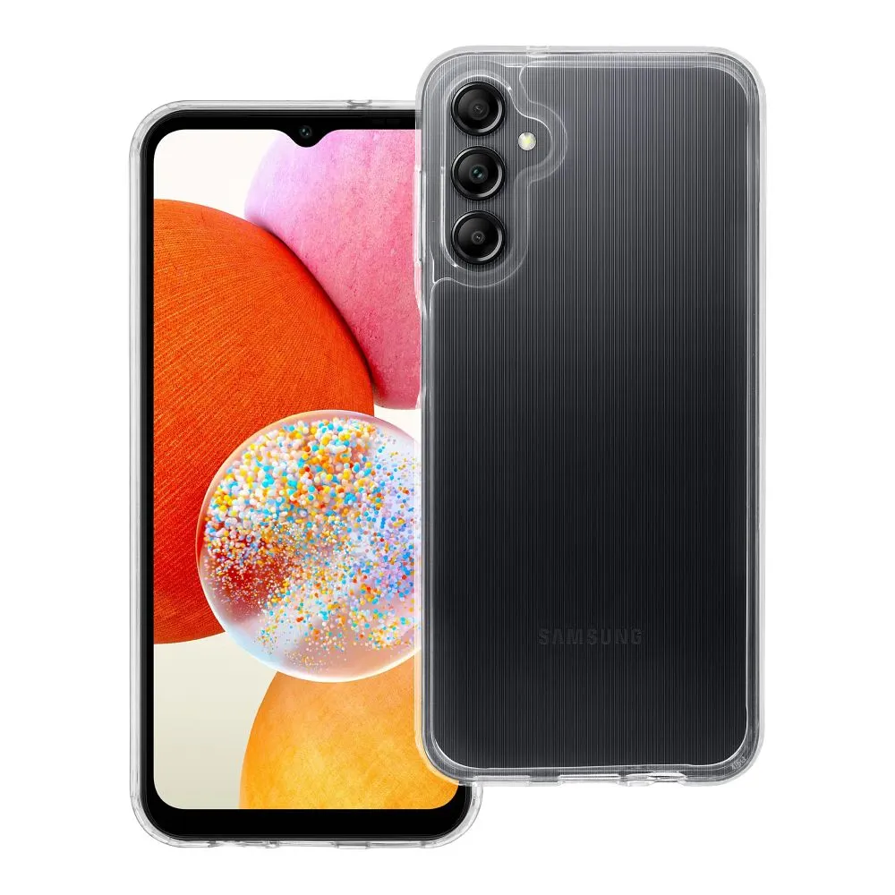 Case passend für Samsung A14 4G Super Clear Hybrid transparent