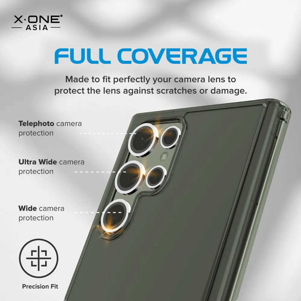 X-ONE Gehärtetes Glas passend für Kameraobjektiv Camera Armor - passend für Samsung Galaxy S23/S23 Plus
