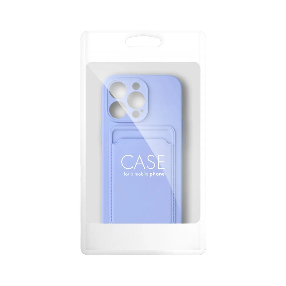 Case passend für iPhone 15 PRO Card Case purple