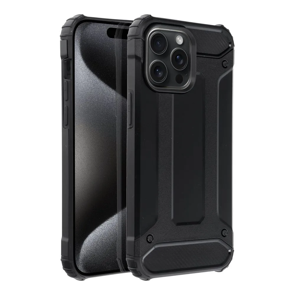 Case passend für iPhone 15 PRO MAX Armor black