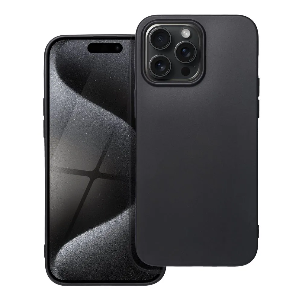 Case passend für iPhone 15 PRO MAX Soft black