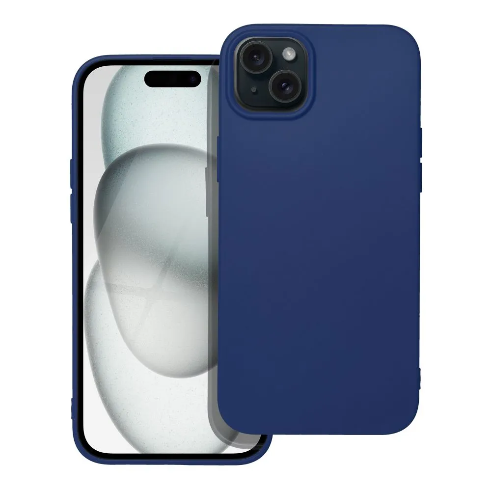 Case passend für iPhone 15 PLUS Soft dark blue