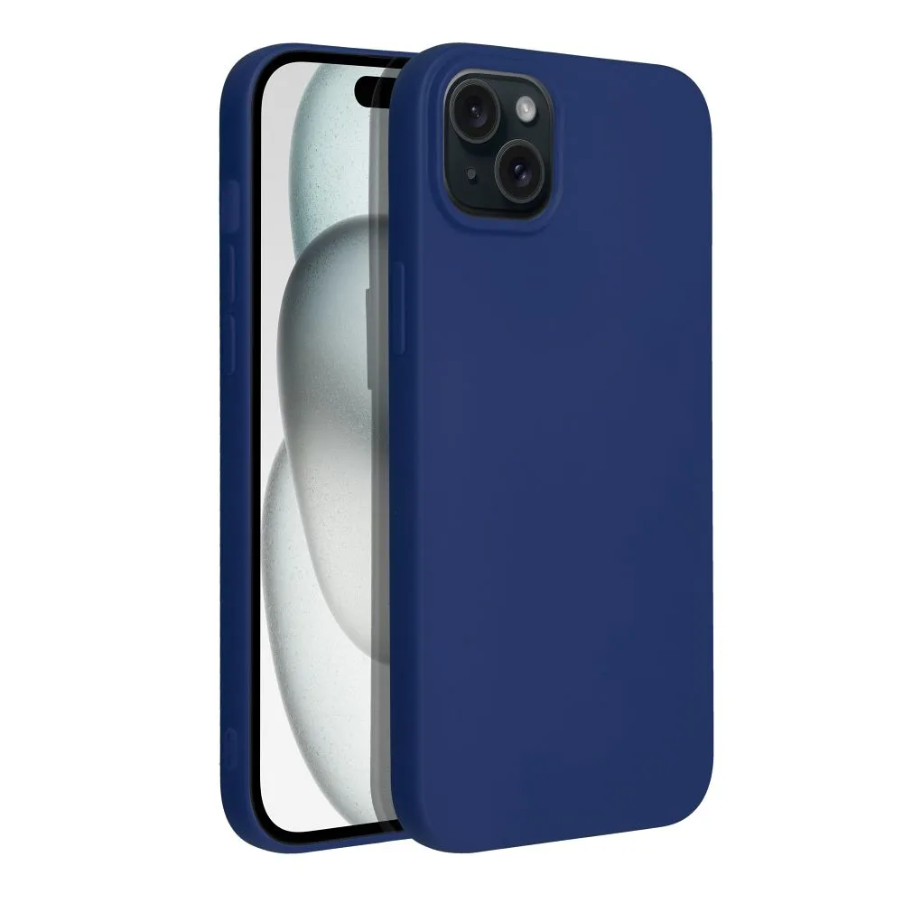 Case passend für iPhone 15 PLUS Soft dark blue