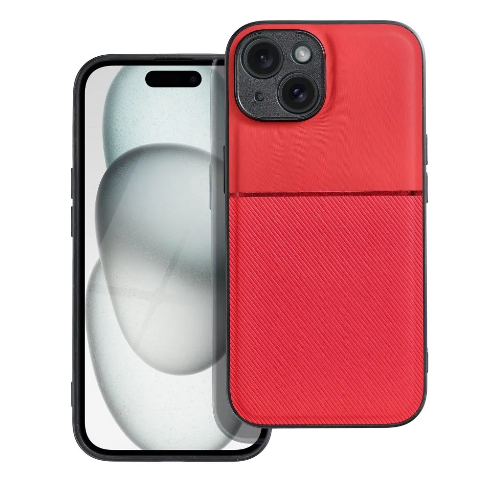 Case passend für iPhone 15 Noble red