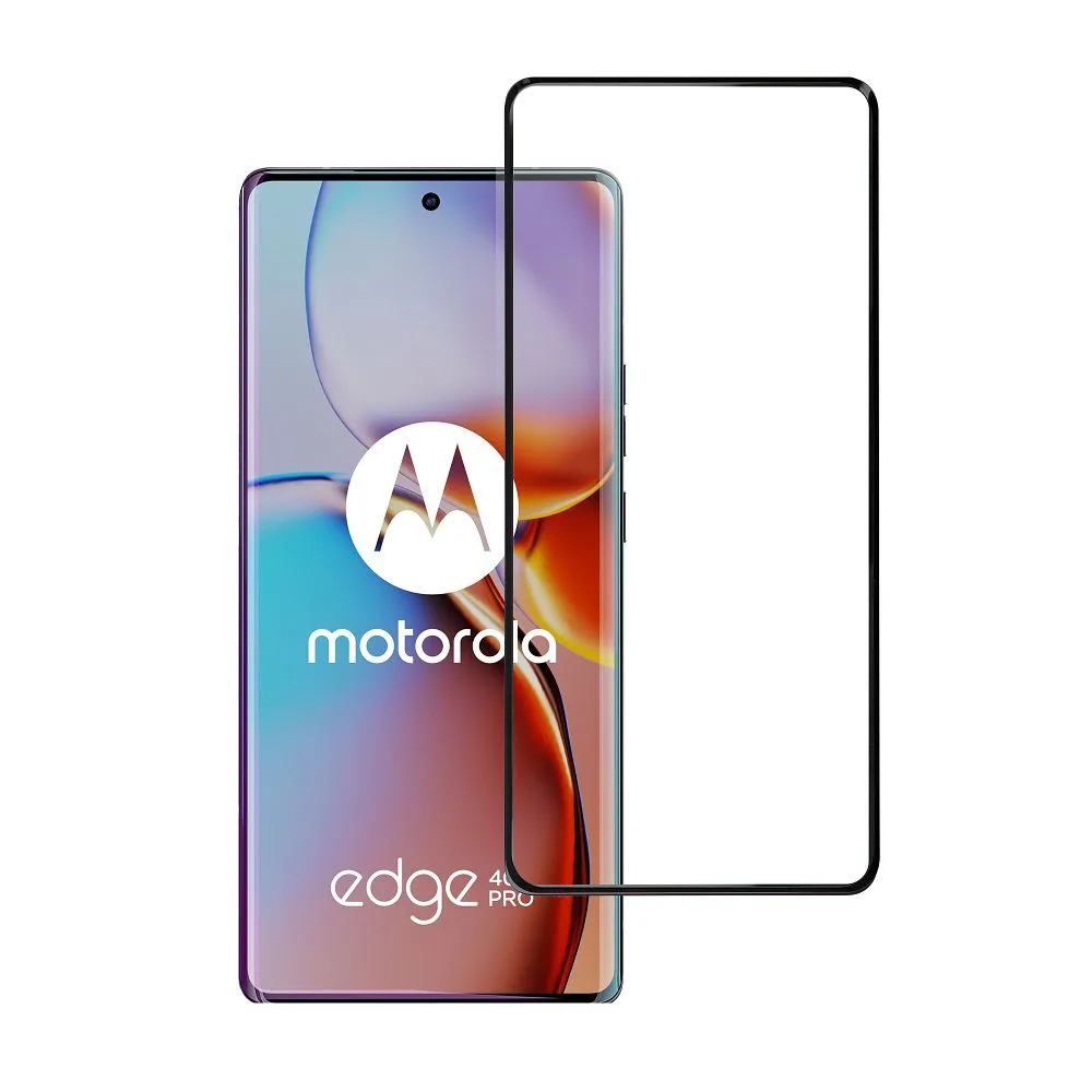 Panzerglas Blue Star 3D - Motorola Edge 40 Pro - schwarz