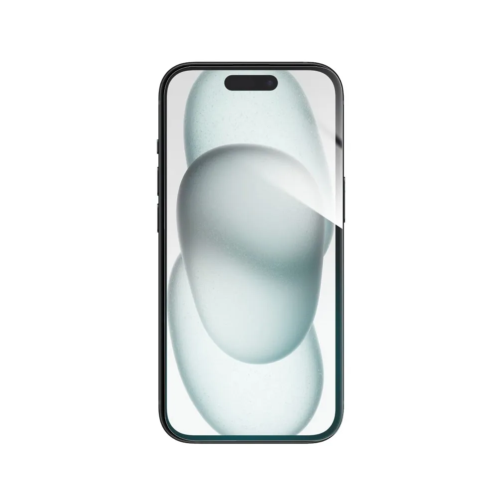 Forcell Flexible Nano Glass - Gehärtetes Glas passend für das iPhone 15