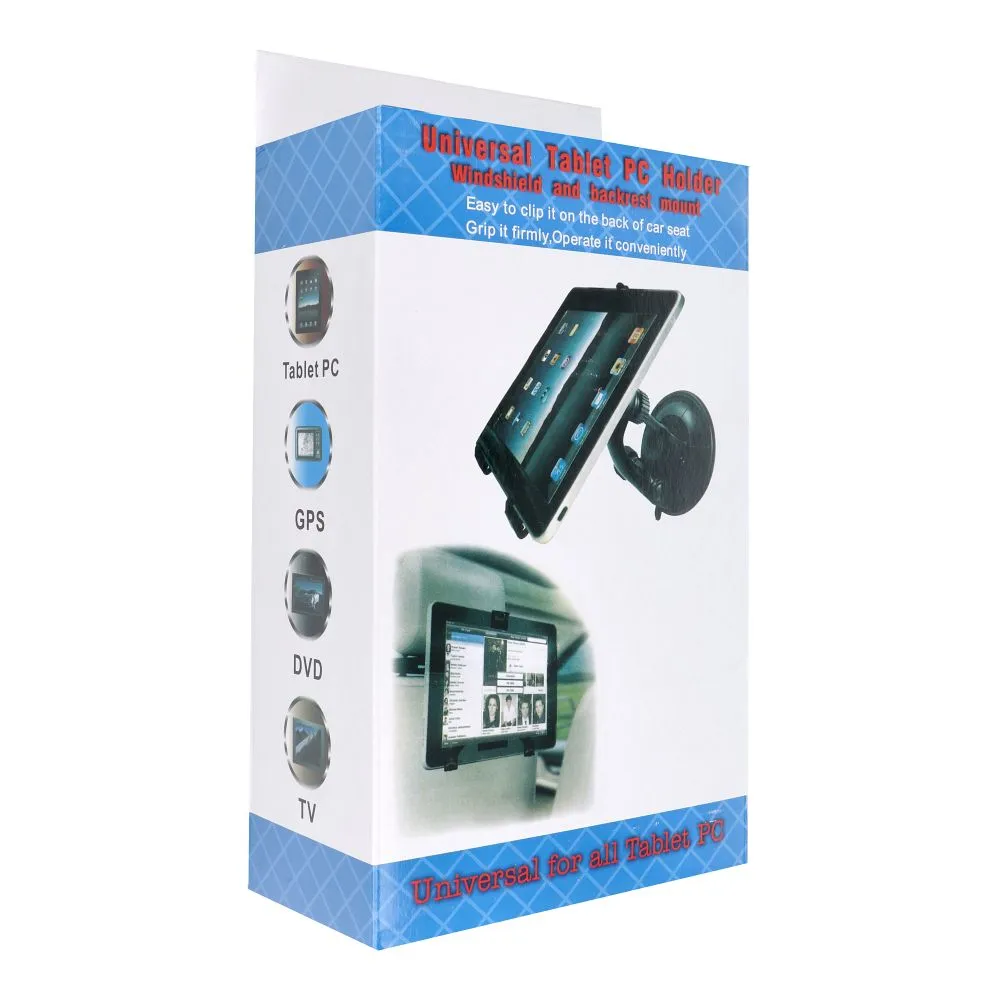 Autohalter passend für Windschutzscheibe und Kopfstütze Tablet 7" - 10" 2in1