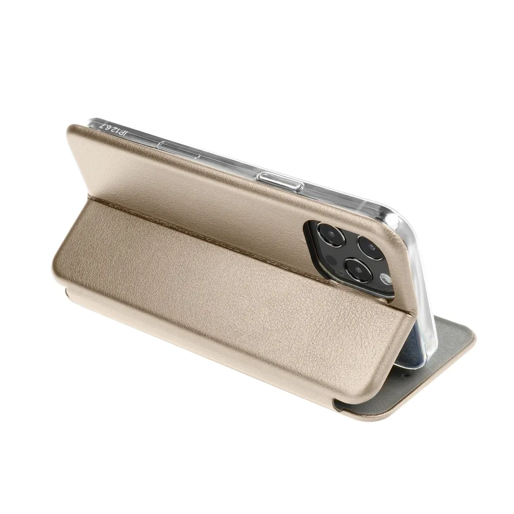 Buch Elegance Holster passend für SAMSUNG S23 FE gold