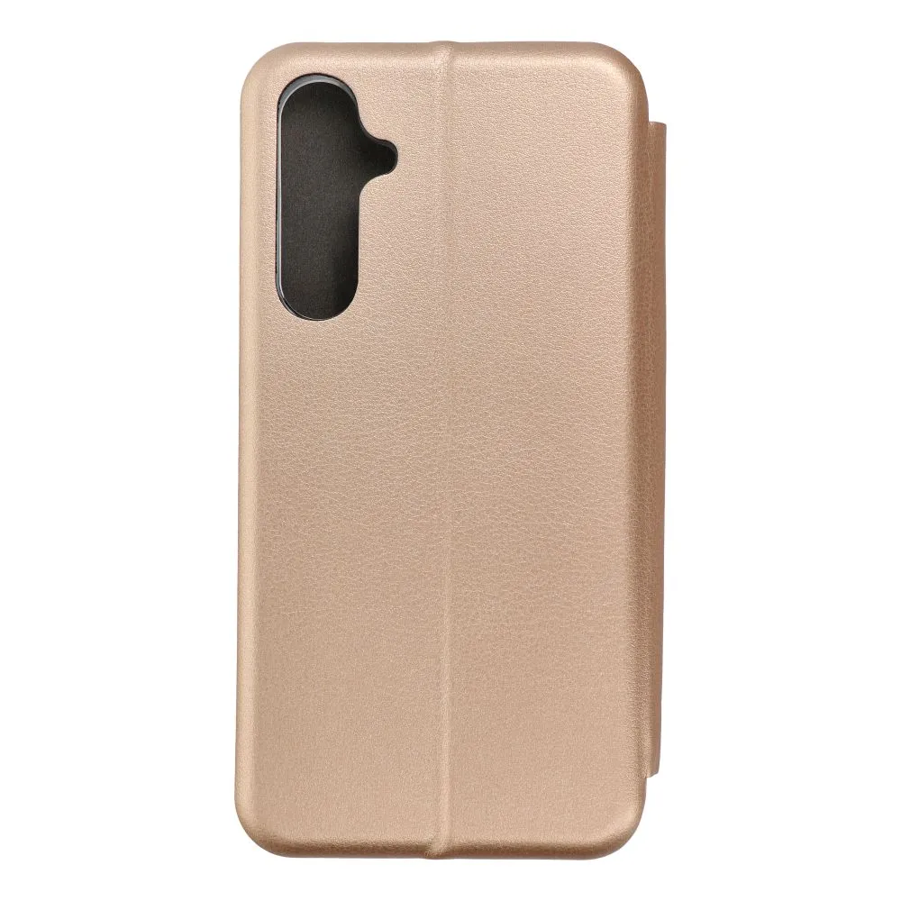 Buch Elegance Holster passend für SAMSUNG S23 FE gold