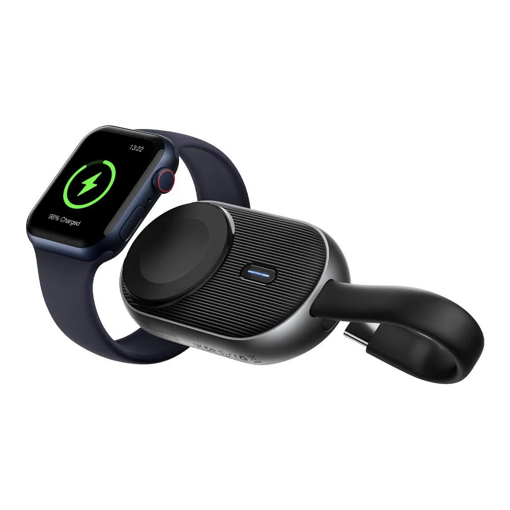 FORCELL F-ENERGY Mini Power Watch Powerbank 1A 2.5W 1200 mAh schwarz