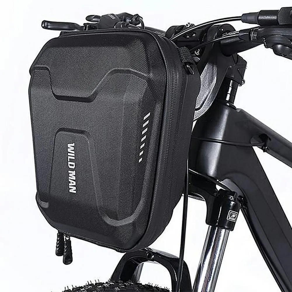 WILDMAN E8 3L Reißverschluss-Lenkertasche schwarz