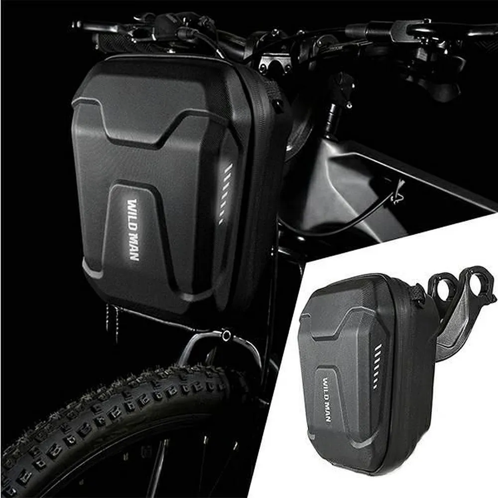 WILDMAN E8 3L Reißverschluss-Lenkertasche schwarz