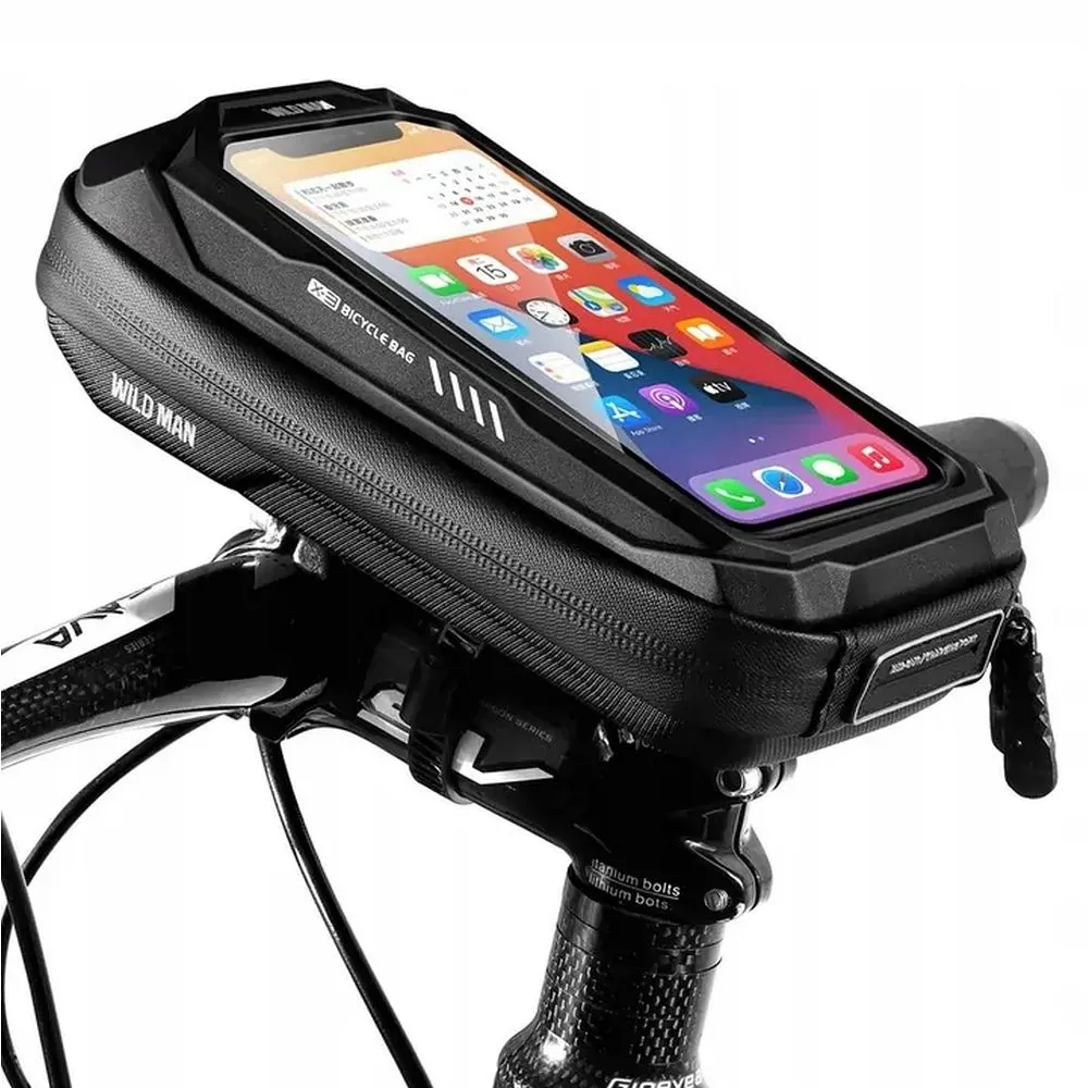 WILDMAN Lenkerreißverschluss Fahrradtasche X3 0.5L schwarz