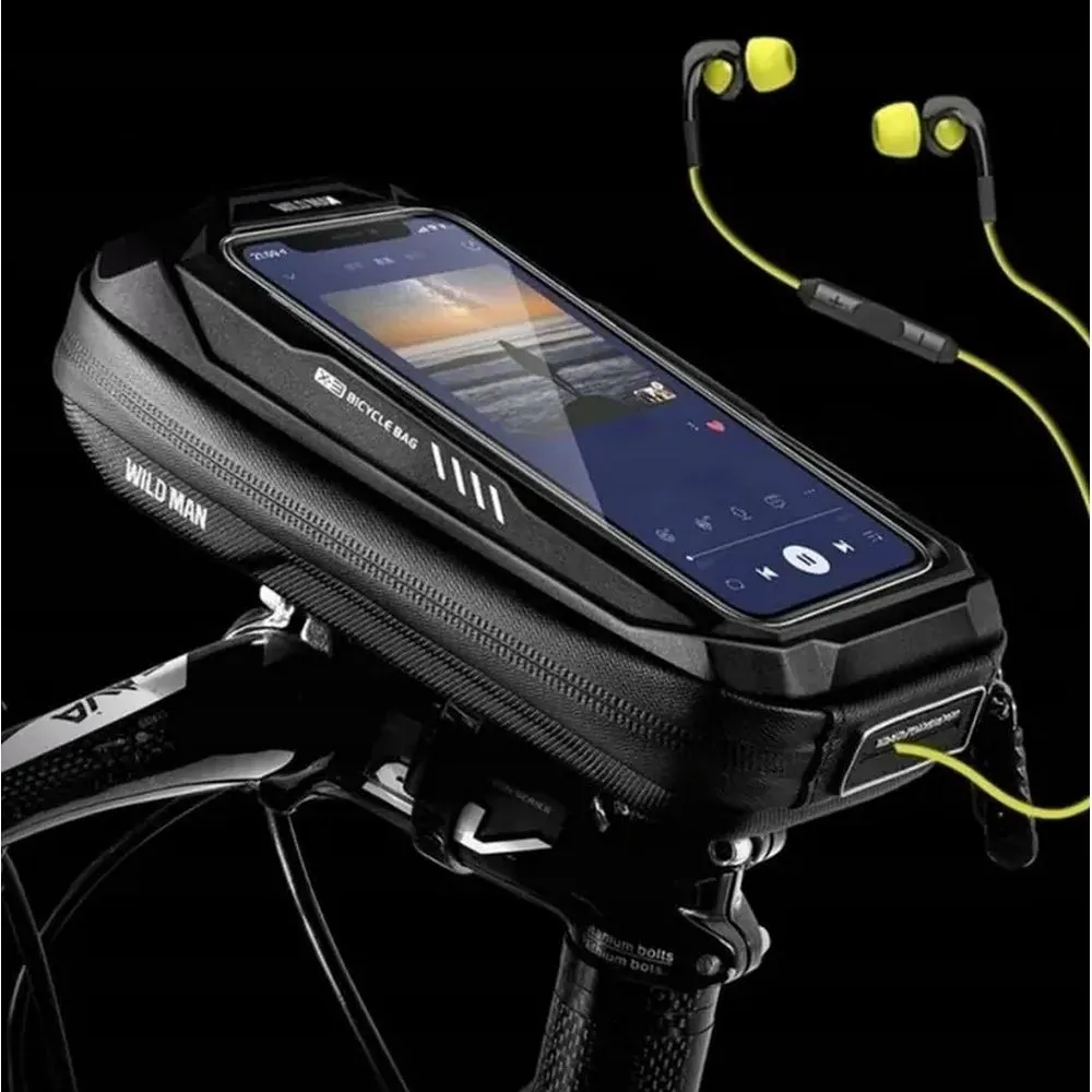 WILDMAN Lenkerreißverschluss Fahrradtasche X3 0.5L schwarz
