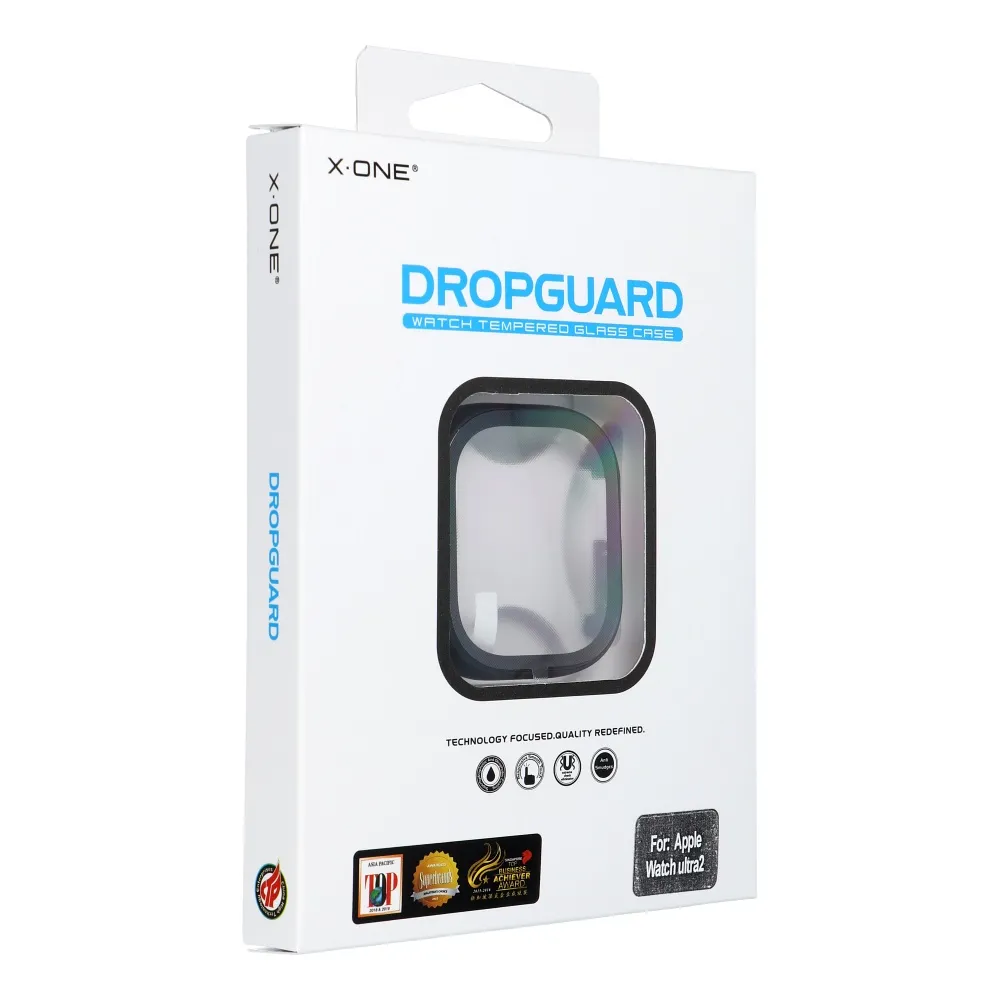 X-ONE Dropguard Handyhülle - passend für Apple Watch Ultra/Ultra2/Ultra3 49mm schwarz