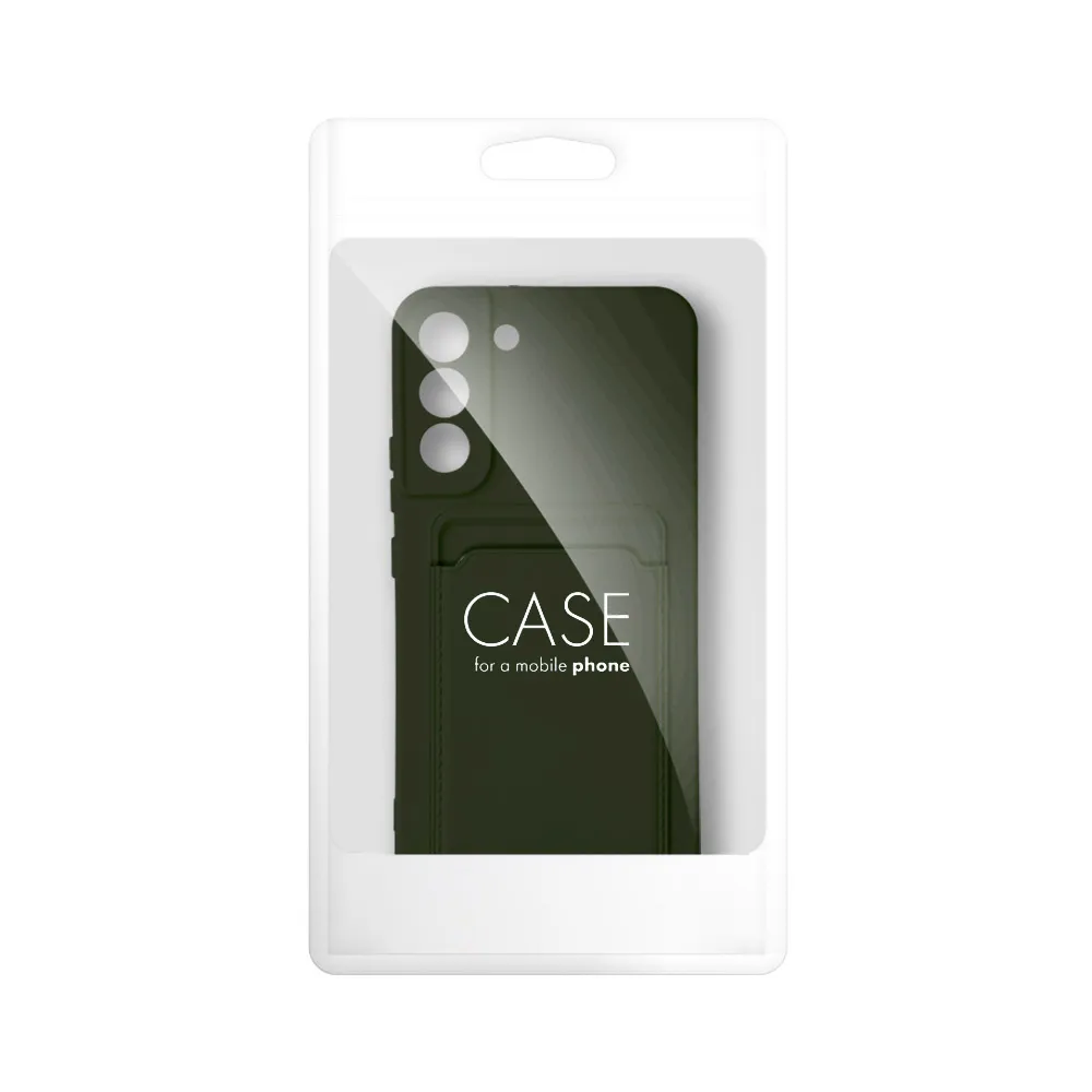 Case passend für Samsung S24 PLUS Card Case zielony