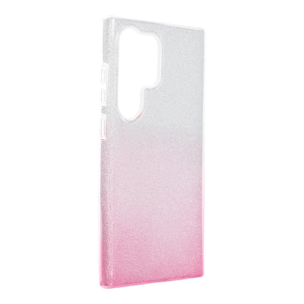 Case passend für Samsung S24 ULTRA Shining transparent pink