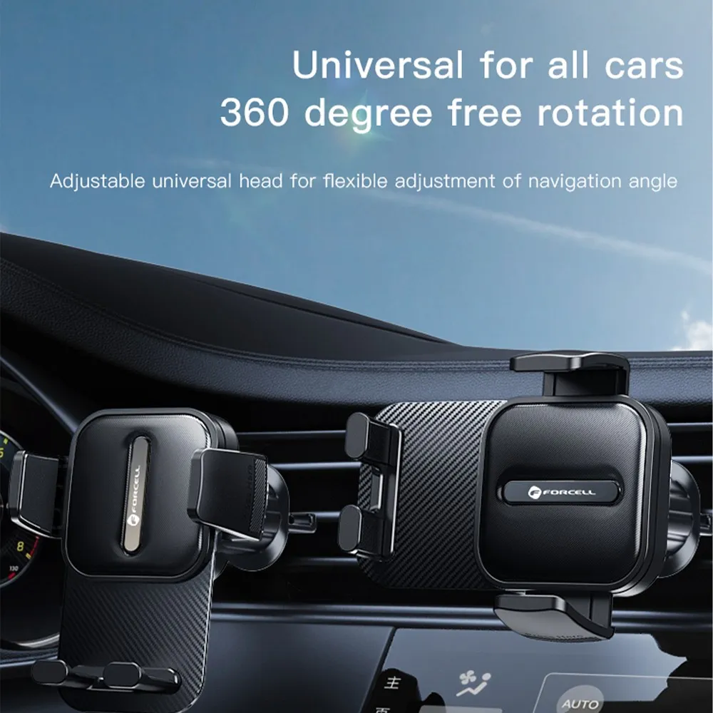 FORCELL F-Grip GuardianAV Autohalter passend für Kühlergrill schwarz