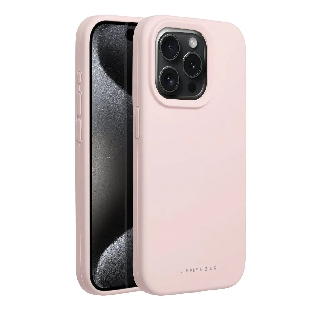 ROAR case CLOUD SKIN passend für IPHONE 15 Pro Light Pink