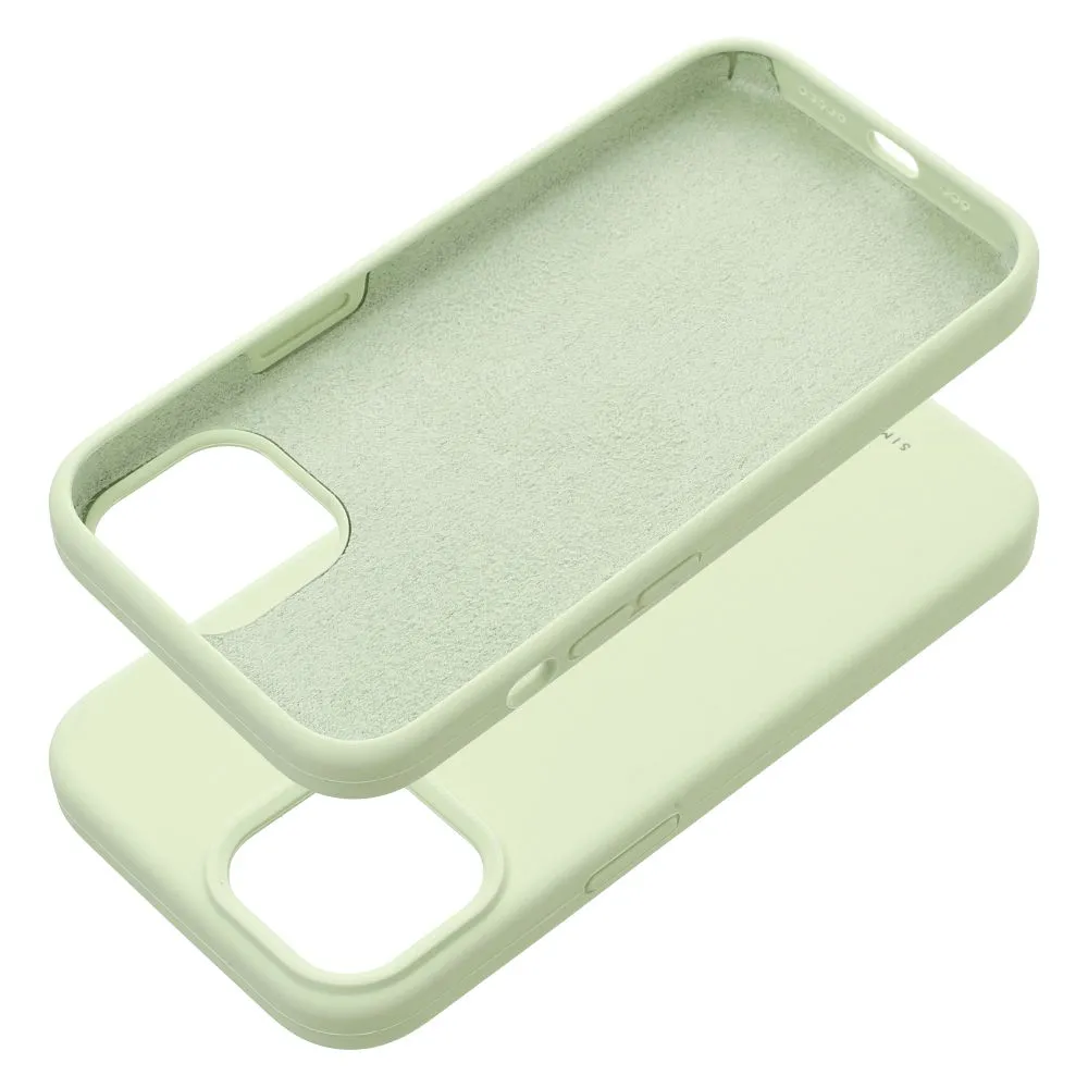 ROAR case CLOUD SKIN passend für IPHONE 15 Light green