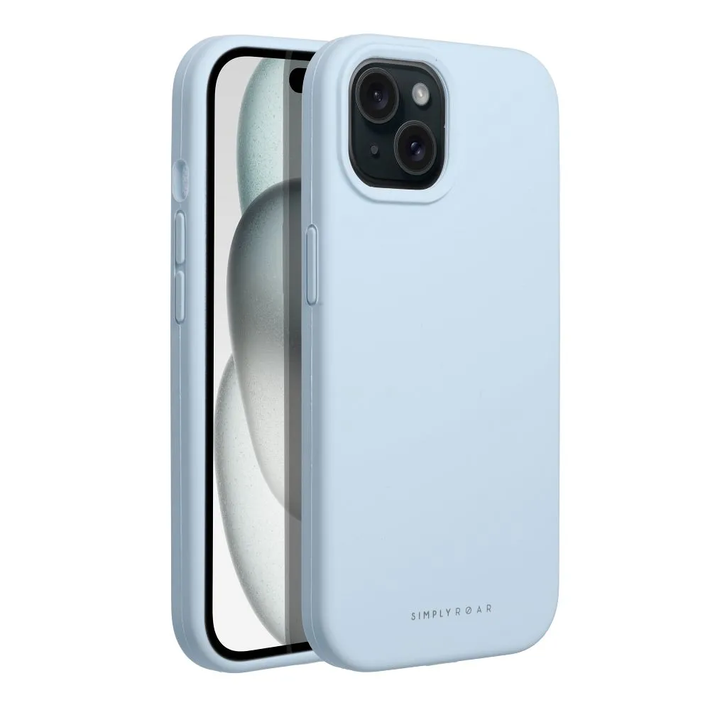 ROAR case CLOUD SKIN passend für IPHONE 15 Light Blue