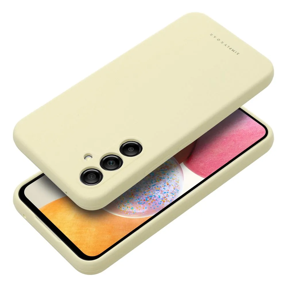 ROAR case CLOUD SKIN passend für SAMSUNG A14 4G / A14 5G Light Yellow