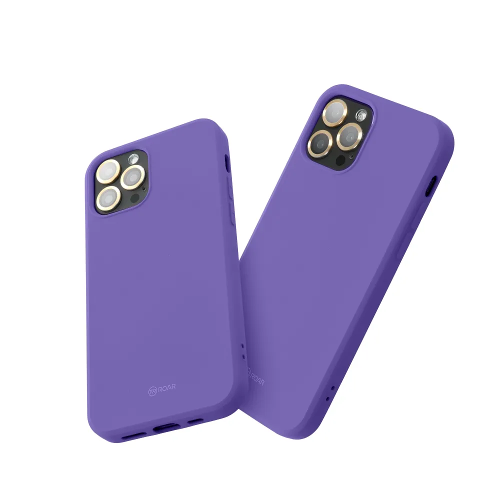 ROAR case ALL DAY COLORFUL JELLY passend für SAMSUNG S23 Ultra purple