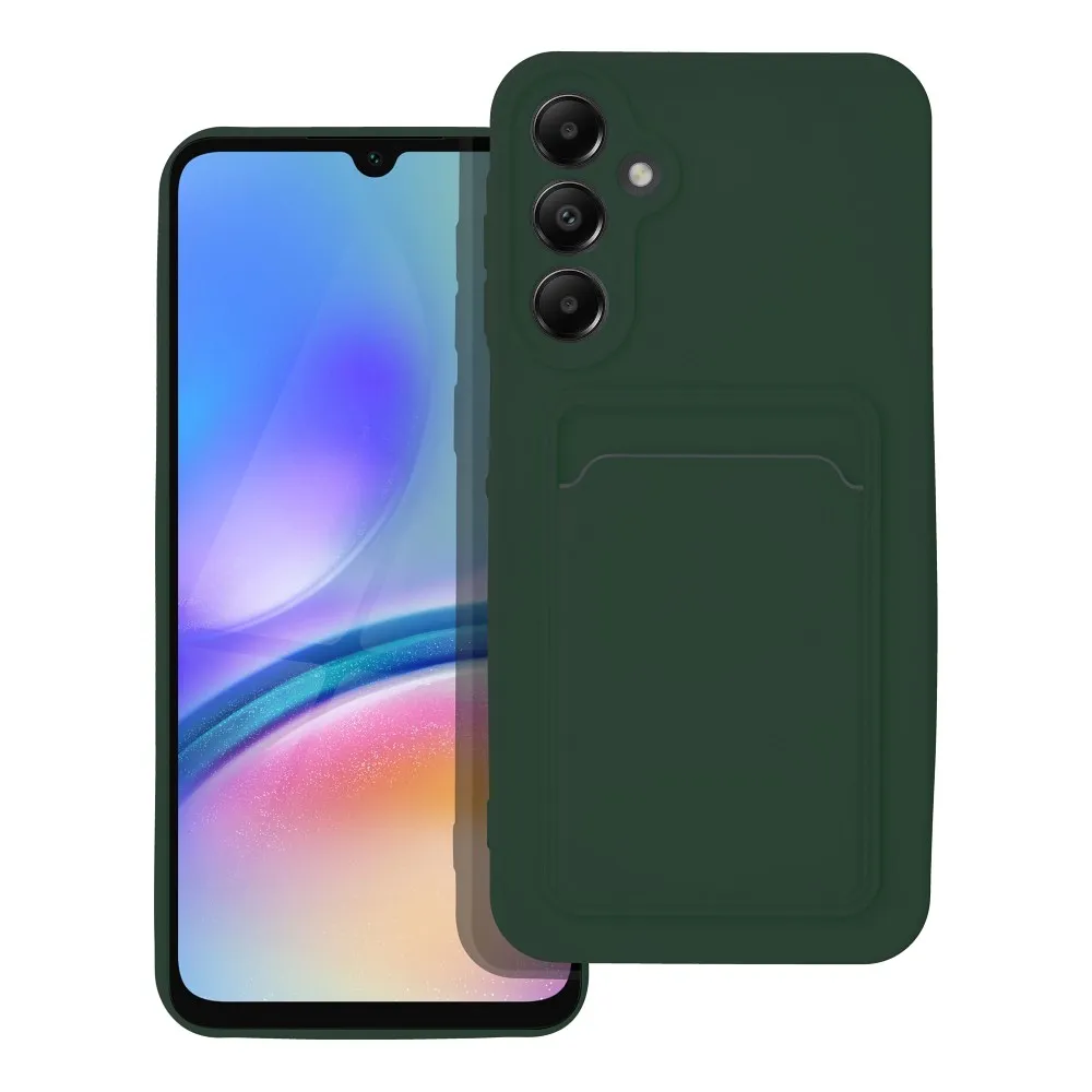 Case passend für Samsung A25 5G Card Case zielony