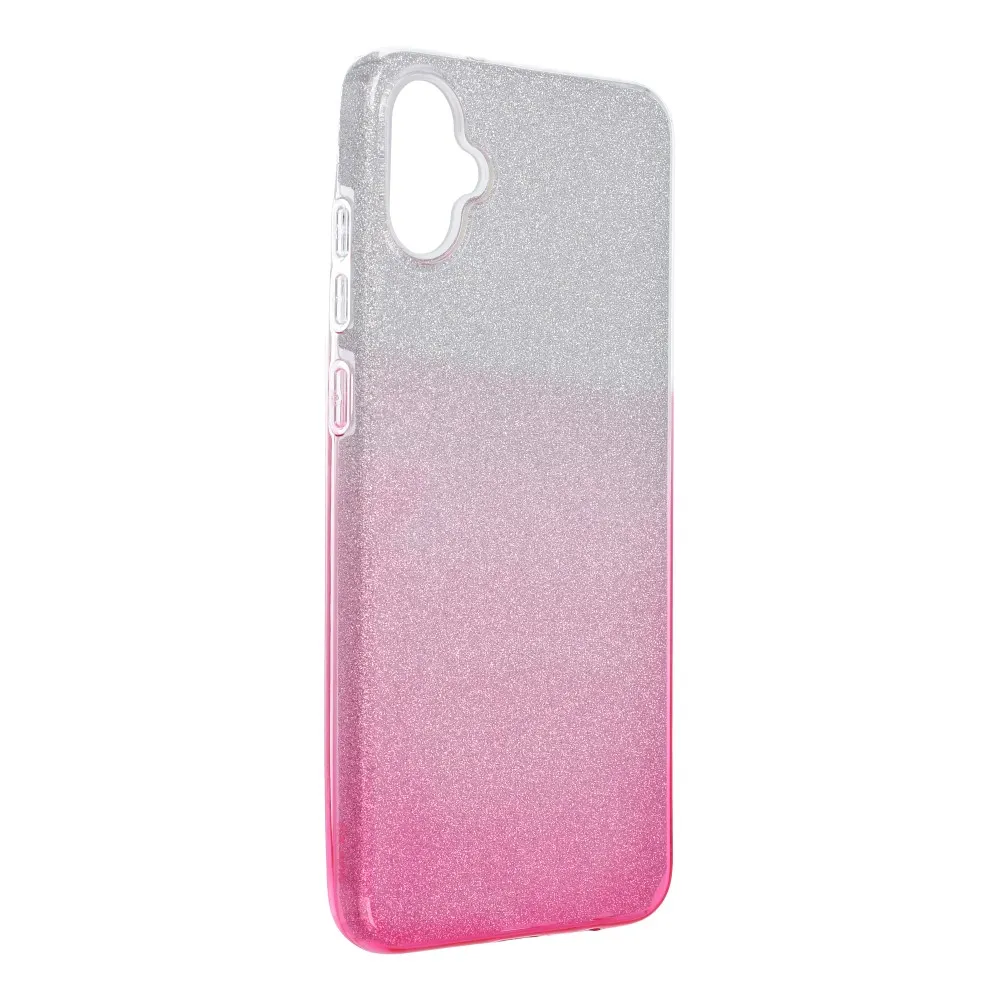 Case passend für Samsung A05 Shining transparent pink
