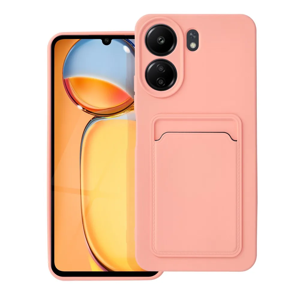 Case passend für Xiaomi Redmi 13C / Poco C65 Card Case pink