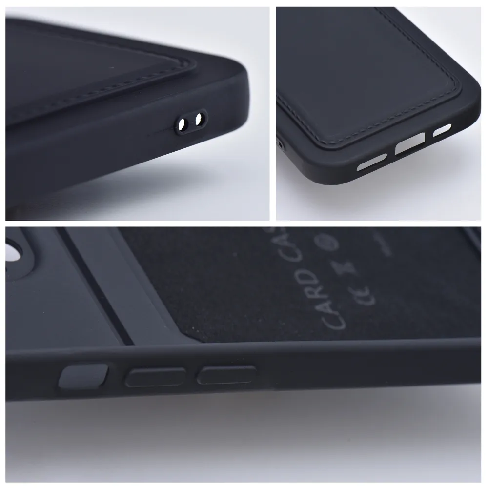 Case passend für Samsung A35 5G Card Case czarny