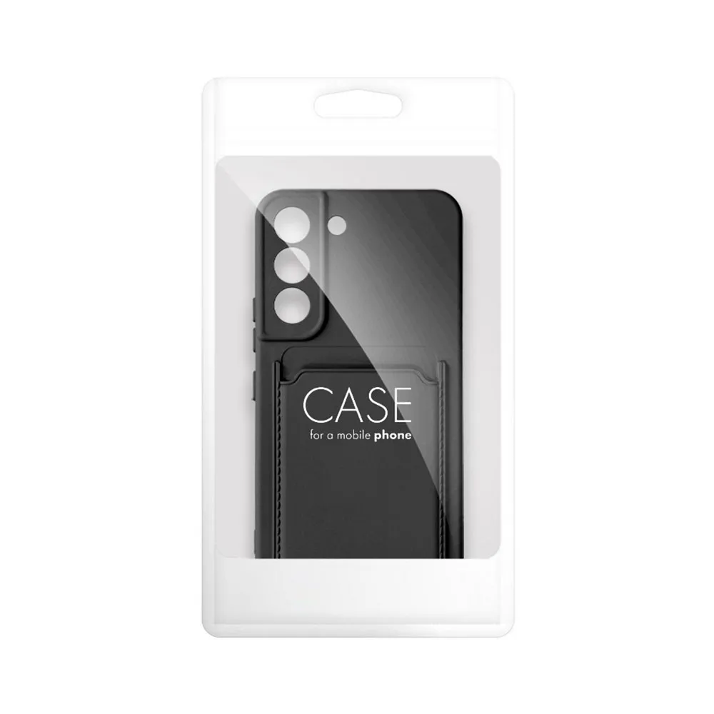 Case passend für Samsung A35 5G Card Case czarny
