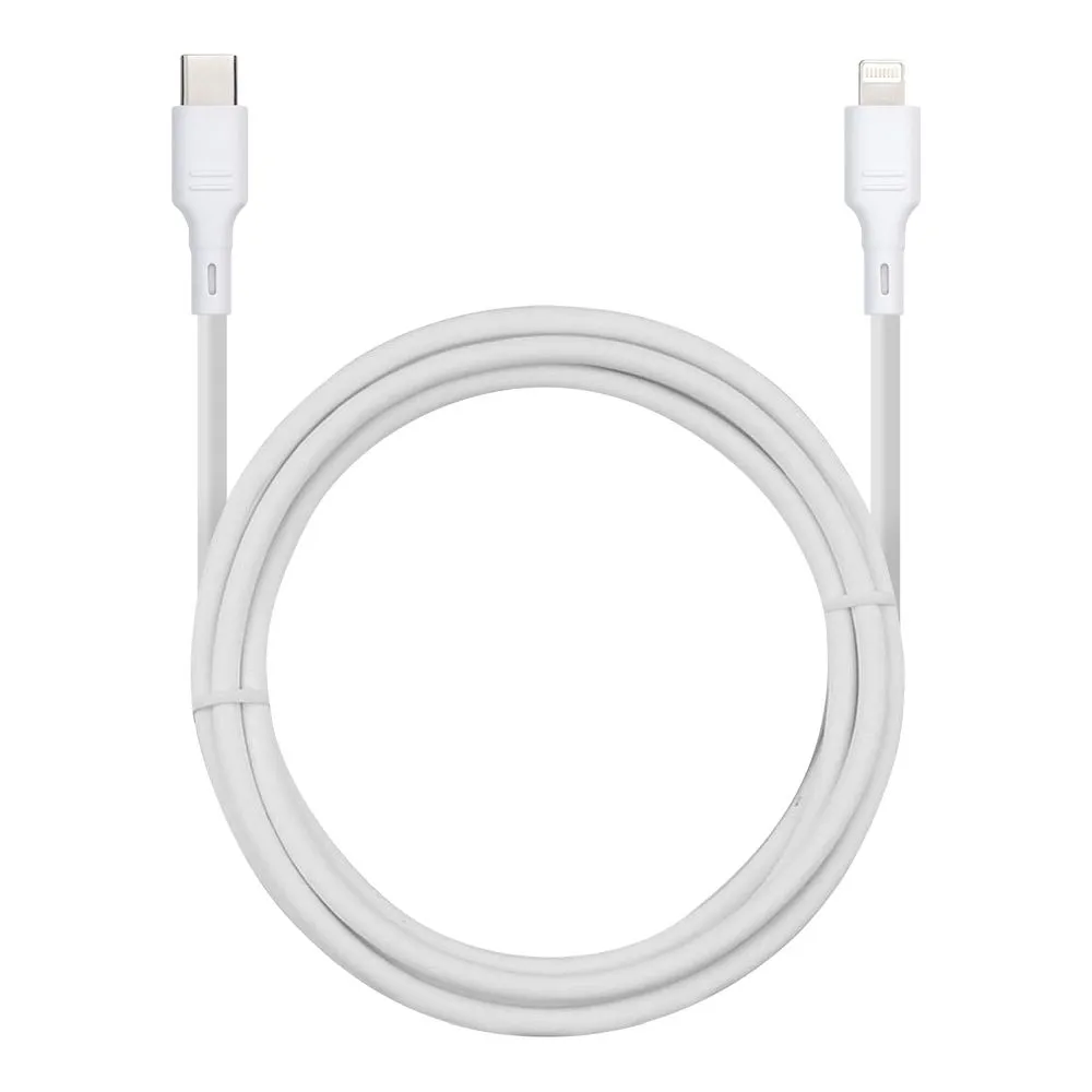 Blue Star Kabel mit USB C Stecker auf iPhone Lightning 2.4A (max 27W) - weiß