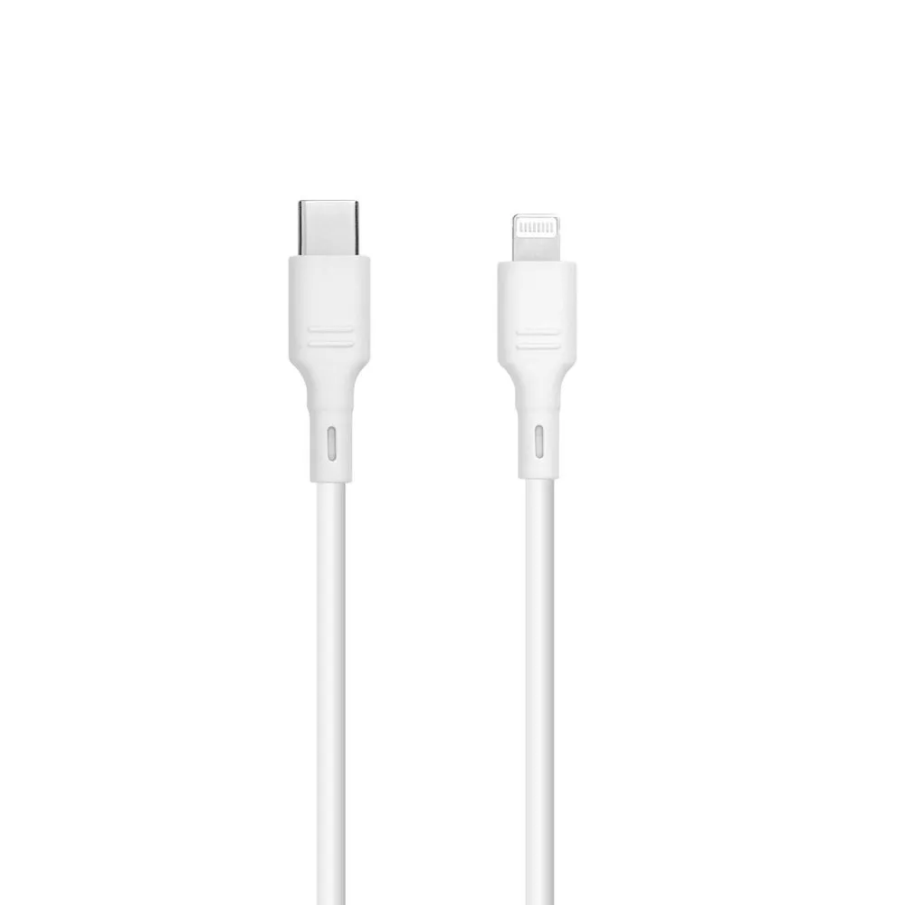 Blue Star Kabel mit USB C Stecker auf iPhone Lightning 2.4A (max 27W) - weiß