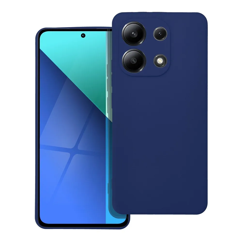 Case passend für Xiaomi Redmi Note 13 4G Soft dark blue