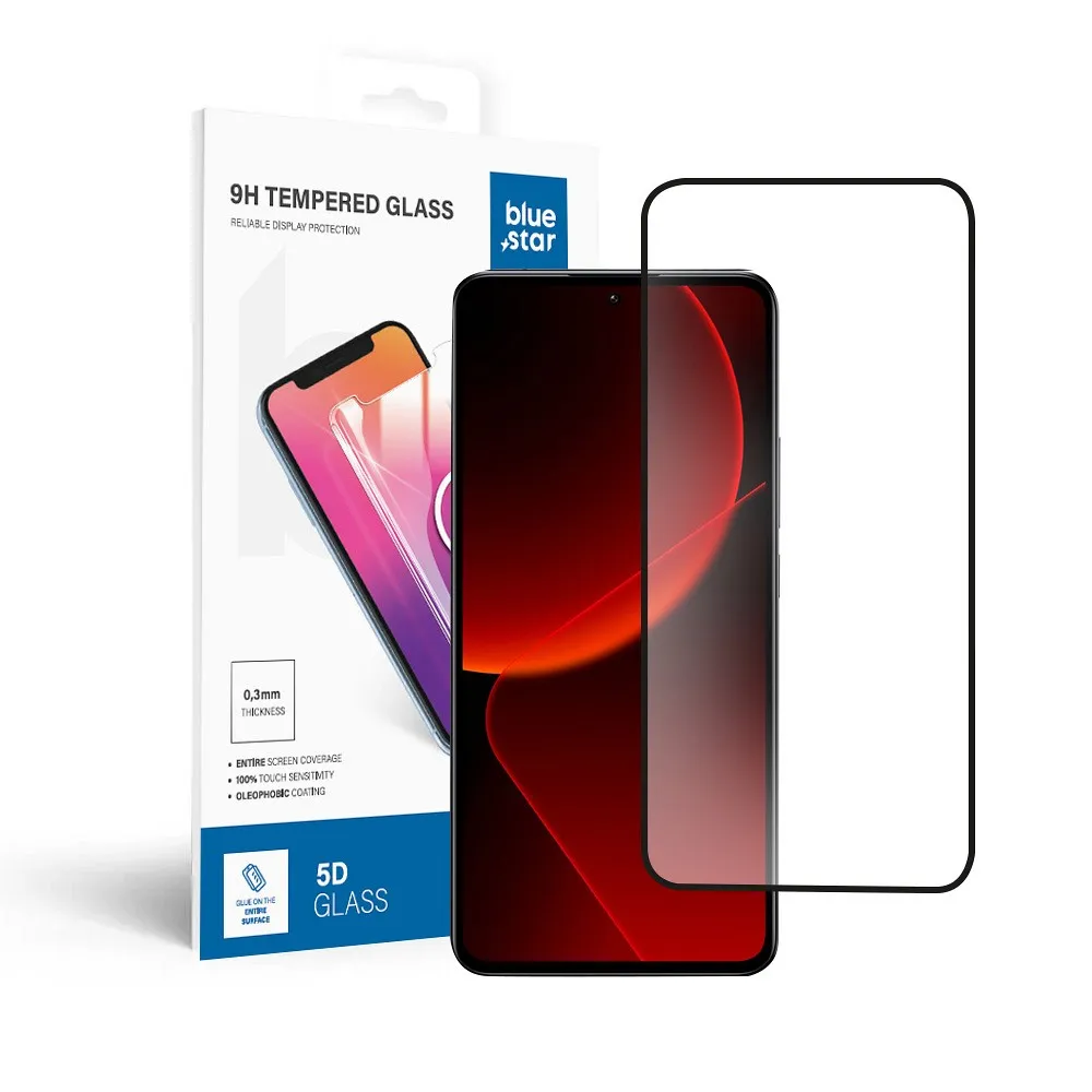 Panzerglas Blue Star 3D - Xiaomi 13T Pro - schwarz