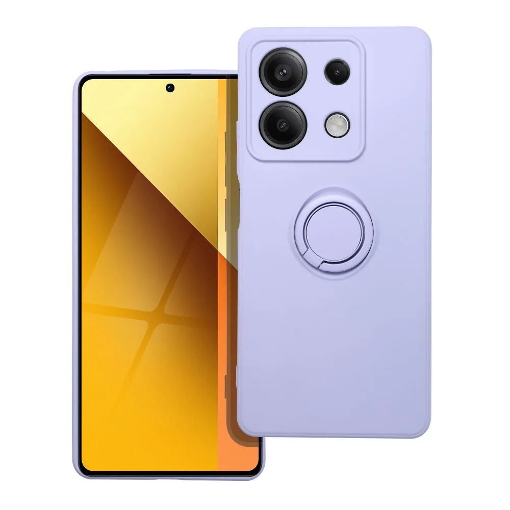 Case passend für Xiaomi Redmi Note 13 5G Silicone Ring purple