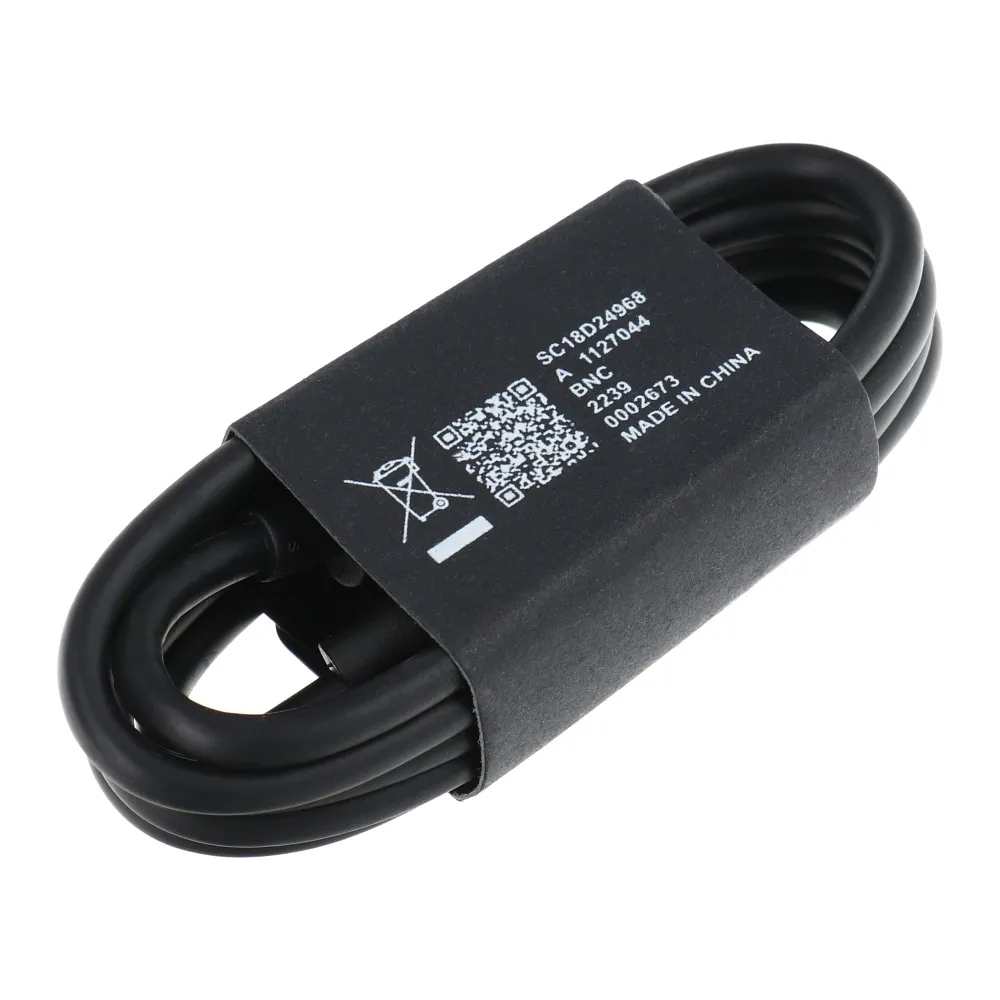 MOTOROLA Original-Kabel Typ C auf Typ C 6,5A SC18D24968 1 m bulk schwarz