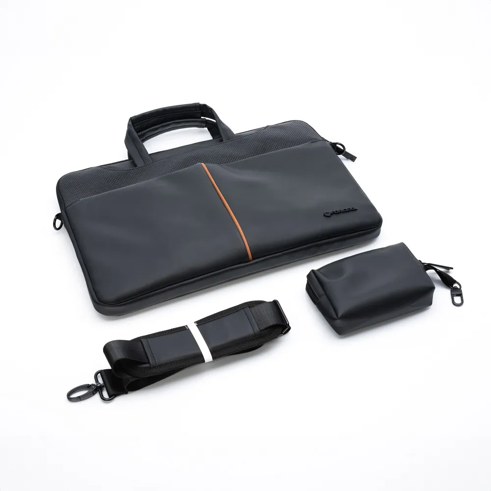 FORCELL F-PROTECT URBAN STYLE Tasche passend für Laptop 15.6" schwarz