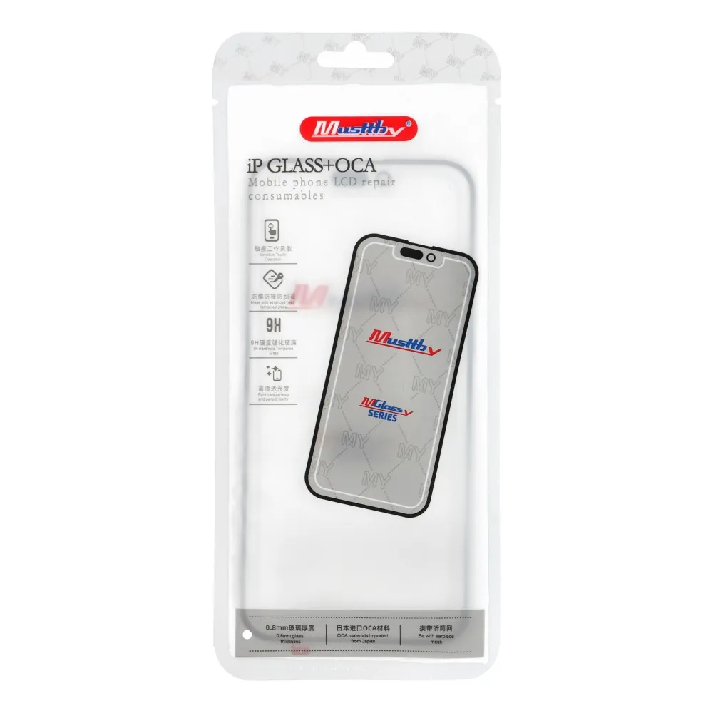 MUSTTBY Glas + oca IPHONE XS max