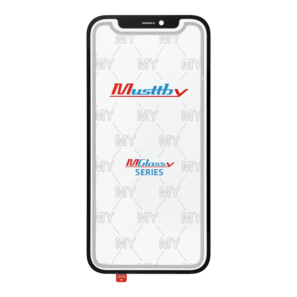 MUSTTBY Glas + oca IPHONE 12/12pro