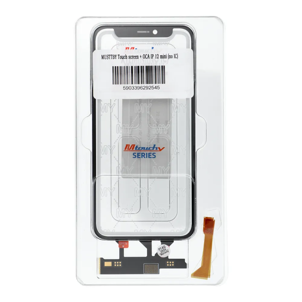 MUSTTBY Touchscreen + OCA IPHONE 12 mini (ohne IC)