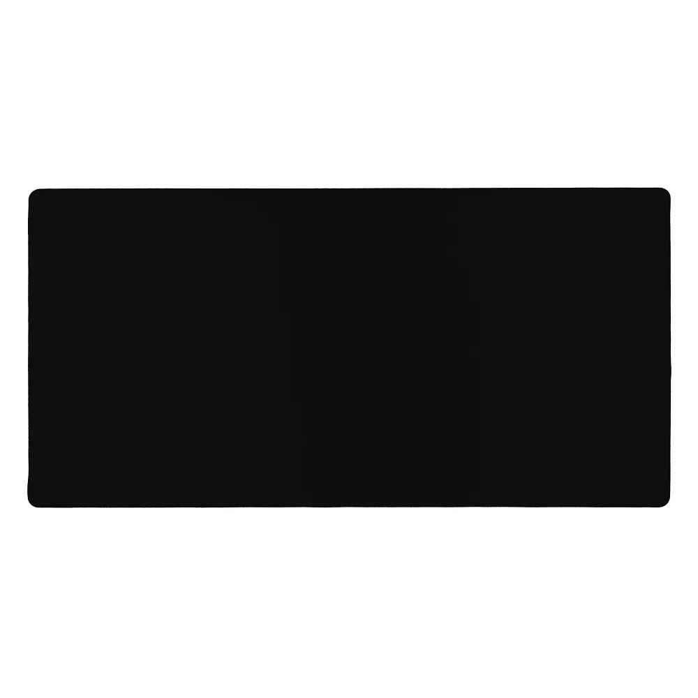 Gaming Maus- und Tastaturpad 1200 x 600 x 2 mm schwarz mit Saum