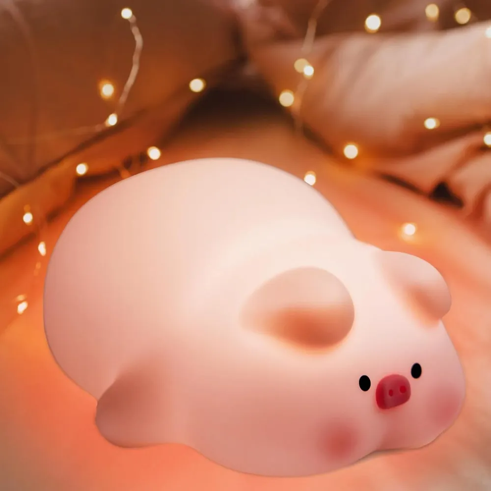 Art Deco Pig Nachtlicht touch