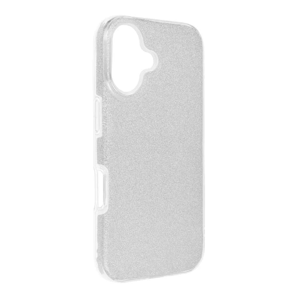 Case passend für iPhone 16 Shining silver