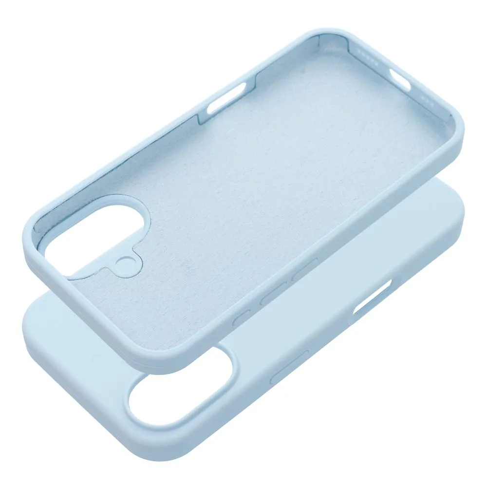 ROAR case CLOUD SKIN passend für IPHONE 16 Light Blue