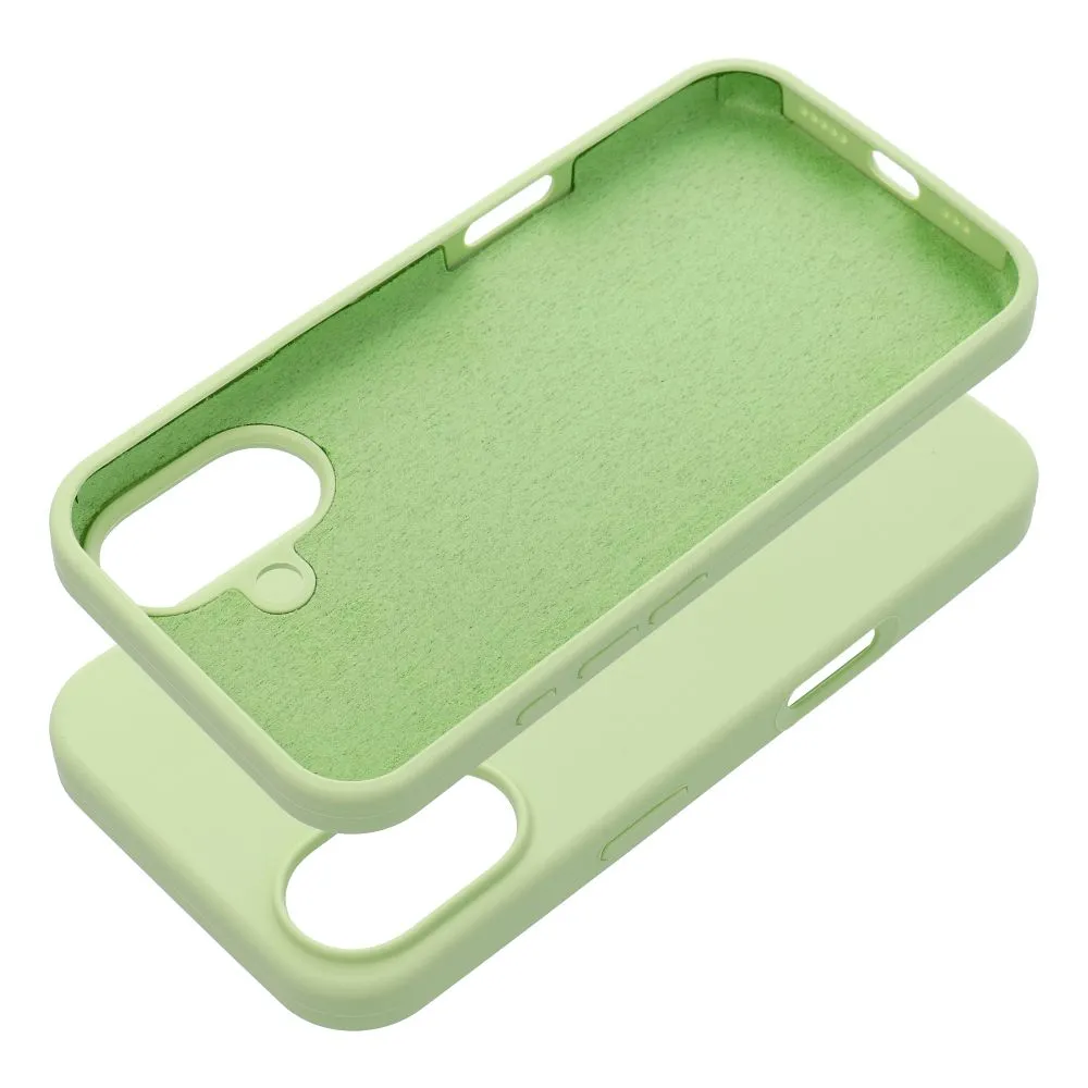 ROAR case CLOUD SKIN passend für IPHONE 16 Light green