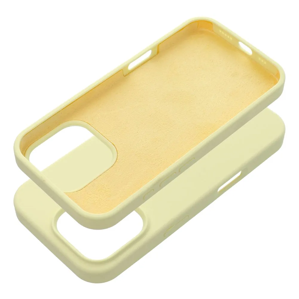 ROAR case CLOUD SKIN passend für IPHONE 16 Pro Light Yellow